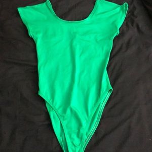 Green bodysuit 😍